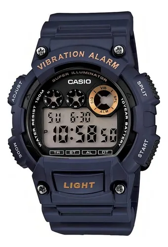 Reloj casio con alarma vibratoria hotsell