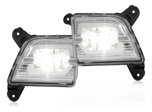 Kuafu Conjunto Luz Antiniebla Led Para Chevy Chevrolet 1500