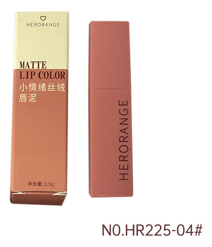 Brillo De Labios C Lip Mud Velvet Matte De Larga Duración, M
