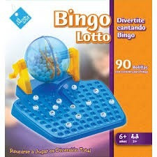 Lotto Bingo El Duende Azul 90 Bolillas Grande Mejor Precio!!