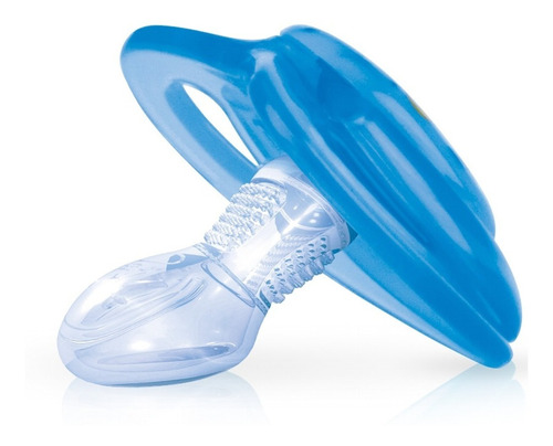 Imagen 7 de 7 de Chupete Ortodoncico Nuby Mini Brites Masajeador 0-6m O 6-12m