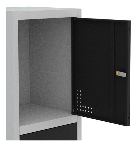 Armário Locker Guarda Volume Aço Light 1v 04 Portas