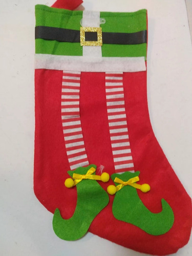 Decoración Navidad Bota Navideña Santa Carta