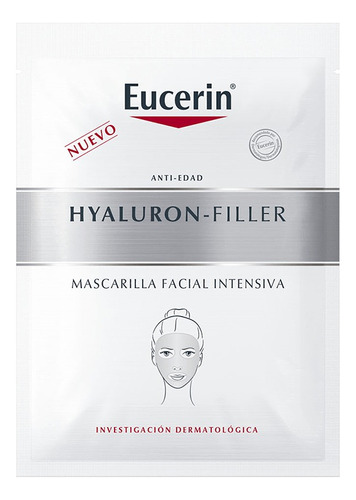 Eucerin Hyaluron-Filler Mascarilla Facial Intensiva para piel Sensible 10mL 10g