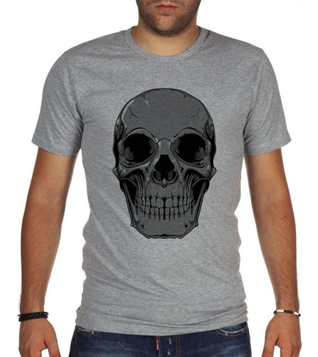 Remera De Hombre Skull Calavera Design Art M4