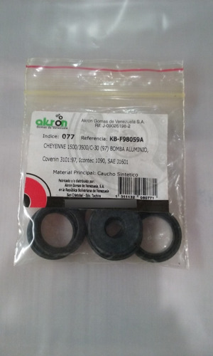 Kit Gomas Bomba Frenos Cheyenne 1500, 3500, C-30 (97) B. A.