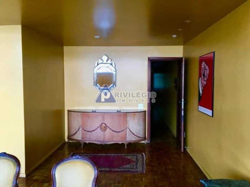 Apartamento À Venda, 3 Quartos, 1 Suíte, 1 Vaga, Lagoa - Rio De Janeiro/rj - 6609