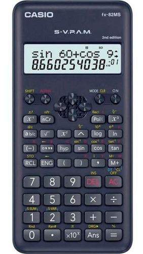 Calculadora Cientifica Casio 240 Funções - Fx-82ms-2-s4-dh