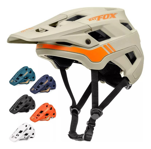 Casco Batfox De Bicicleta Montañera Ultraliviano