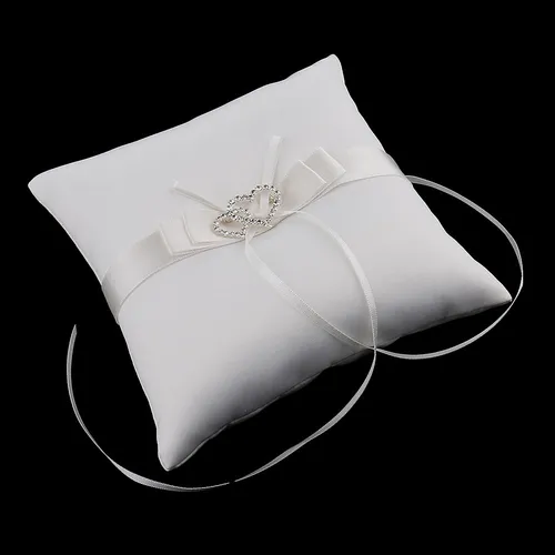 Almohada Cojín De De Doble Corazones Boda