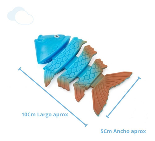 Imagen 2 de 9 de Peces De Buceo Para Aprender A Nadar +3 Años Bestway
