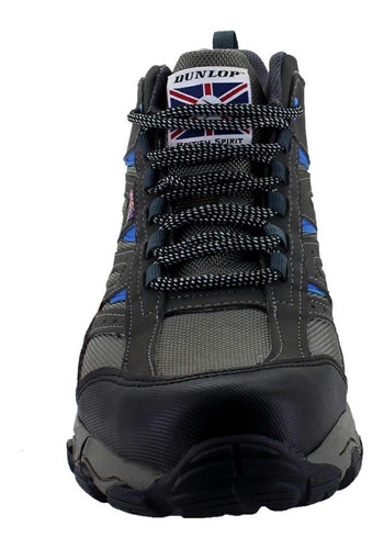 Zapatos Dunlop Gris /azul Modelo 623801gr 25 Cm
