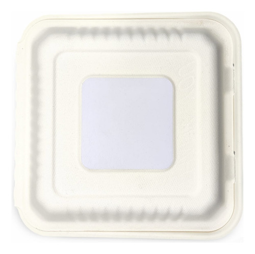 Contenedor Biodegradable 9x9 Bagazo De Caña 100 Pzs Especial