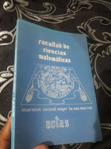 Libro Notas Tomo 2 Facultad De Ciencias Matematicas