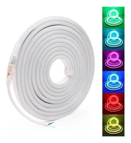 Tira Luz Led Neon Flexible 5m Diferentes Colores