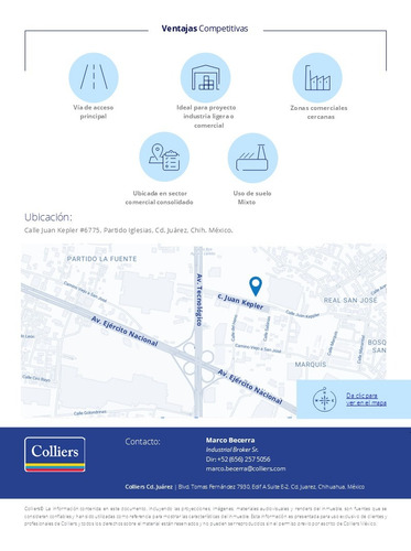 En Venta Terreno Mixto Juan Kepler En Ciudad Juárez, Chihuahua | Mb