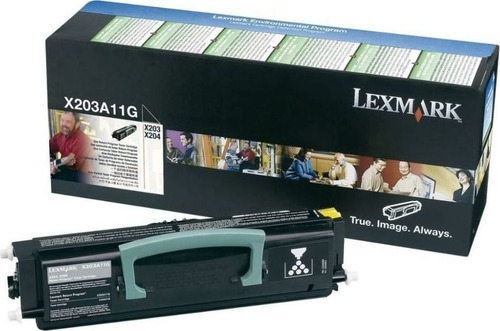 Toner Lexmark X203a11g X203 204 2500 Copias