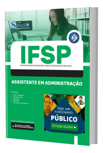 Apostila Concurso Ifsp Assistente Em Administração