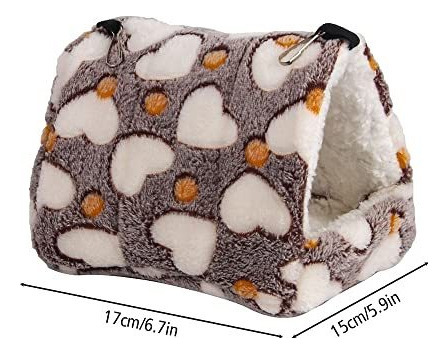 Cama Casa Cuyo Raton Conejo Erizo Hamster Huron 17cm*15cm