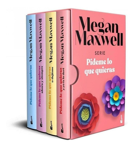 Pídeme lo que quieras, de Megan Maxwell. Editorial Booket, tapa blanda en español, 2021