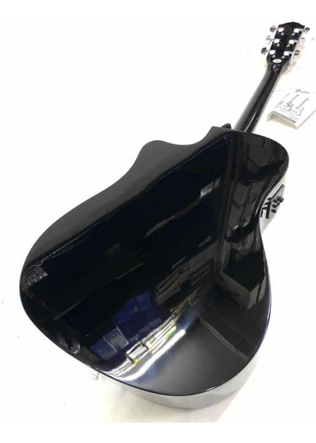 Violão Fender Dreadnought Cd-60 Cutaway Elétrico C/ Case