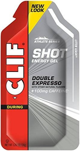 Clif Shot - Energy Gel - Double Espresso - (1,2 Oz 24 Count)