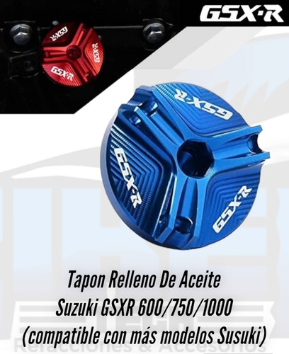 Tapon De Relleno De Aceite Suzuki Gsxr 600/750/100