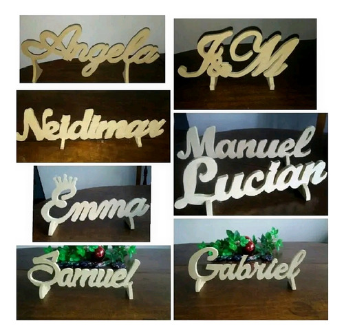 Letras De Mdf Crudo Personalizadas