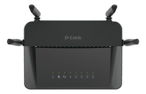 Imagen 2 de 4 de Router D-Link DIR-822 negro 100V/240V