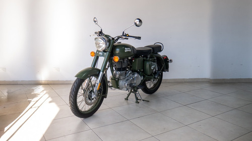 Royal Enfield Classic 500 Usada Verde Militar