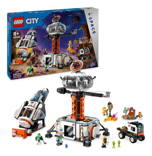 Lego City Base Espacial Y Plataforma De Lanzamiento 60434
