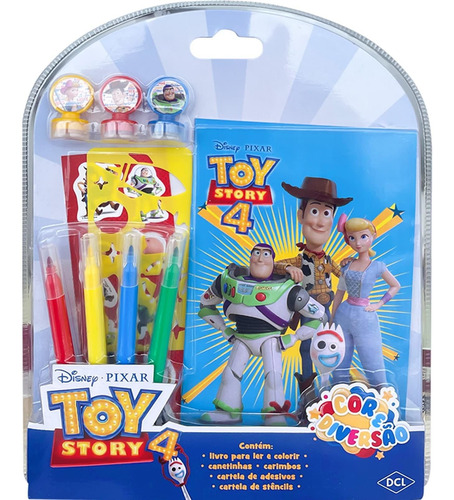 Livro Cor E Diversão - Disney Toy Story
