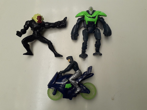 Lote Boneco Max Steel - Mc Donalds 2011 - 12cm Usados (Usado)