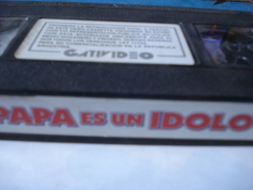 Vhs Papá Es Un Ídolo