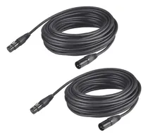 Comprar Cable De Gzhumin Dmx 50ft, 2 Paquete 1524m Cables Dmx De 3