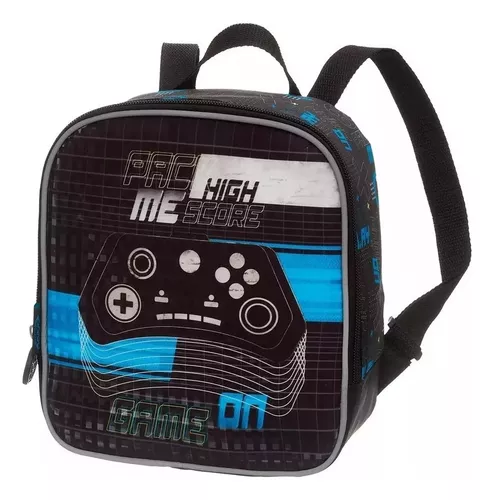 Mochila De Rodas Escolar Brancoala Games Com Parte Térmica