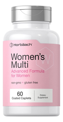 Multivitamínico Para Mujer Horbäach 60 Cápsulas