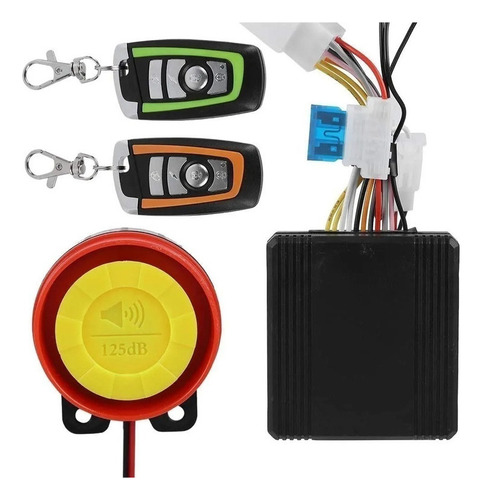 Alarma De Encendido De Partida Con Control Remoto Para Moto