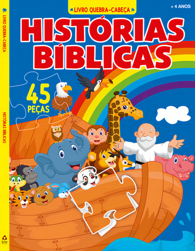 Histórias Bíblicas - Livro Quebra-cabeça, Editora On Line
