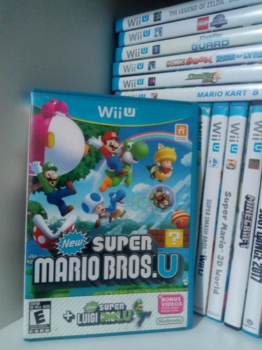Super Mario Bros U + Super Luigi U Nintendo Wiiu Wii U Game 
