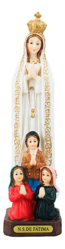 Nossa Senhora De Fátima 23cm - Enfeite Resina