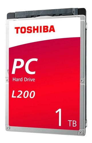 Disco Duro Interno 1 Tb Laptop L200 Bulk (9.5mm) 2.5 Toshiba