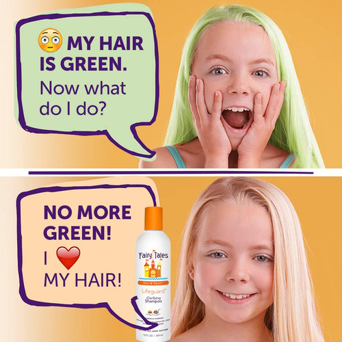 Shampoo Fairy Tales Swim Para Crianças 355 Ml Com Ingredient