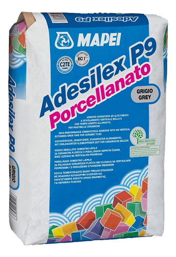 Pegamento Porcelanato Adesilex P9 Flex X 25 Kg - Mapei