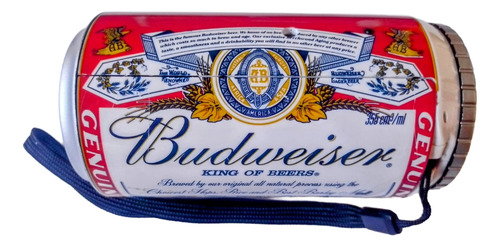 Camara De Fotos Budweiser De Coleccion 35 Mn Impecable Blanco