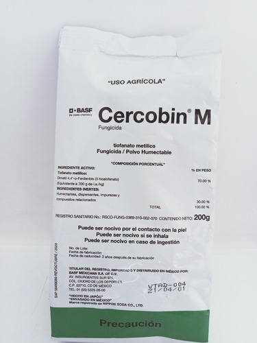 Cercobin Tiofanato Metilico 200gr