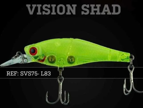 Isca Artificial Vision Shad 75 (7,5cm. 9,9g) Cor L83 Sumax Cor 83
