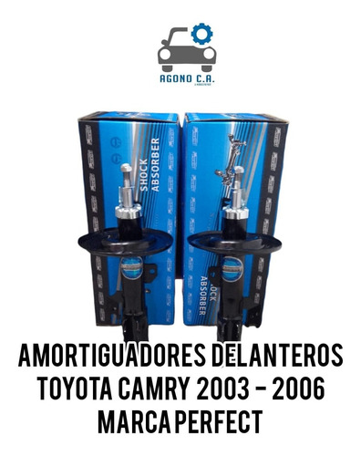 Amortiguadores Delanteros Para Toyota Camry 2003-2006