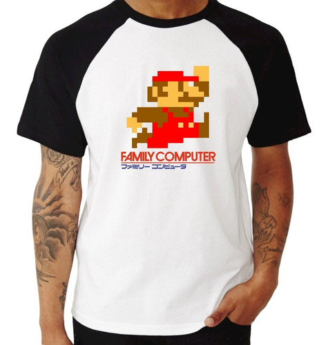 Remera, Mario Family Game, Retrogaming, Retro 80s, Gamer