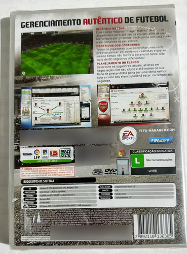 Fifa Manager 13 Pc Novo Lacrado